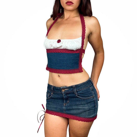 Addison Skirt — Denim (XS-XXL)